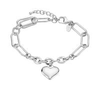 LOTUS STYLE Bracciale LS2334-2/1 Woman's Heart Acciaio inossidabile 316L Cuore 208.00 mm Donna