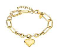 LOTUS STYLE Bracciale LS2334-2/2 Woman's Heart Acciaio inossidabile 316L Cuore 208.00 mm Donna