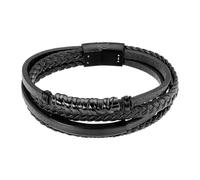 LOTUS STYLE Bracciale LS2384-2/1 Men In Black Acciaio inossidabile 316L 213.00 mm Uomo
