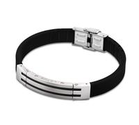 Lotus Style Bracciale Nero LS1521-2/2 Uomo Gioielli Acciaio JLS1521-2-2