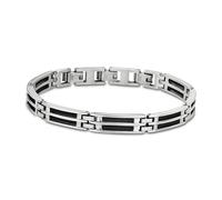 Lotus Style Bracciale Nero LS1800-2/1 Uomo Gioielli Acciaio JLS1800-2-1
