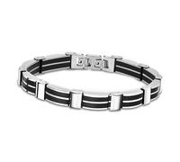 LOTUS STYLE Bracciale Donna acciaio_inossidabile Zirconia blu asscher