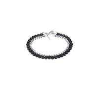 LOTUS STYLE Bracciale Uomo Acciaio Inossidabile 316L - Design Sofisticato, Confortevole e Resistente all’Acqua - Argento 221 mm LS2294-2/1 - Idea Regalo