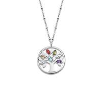 LOTUS STYLE Collana Donna Acciaio Inossidabile - Ciondolo Albero della Vita - Resistente all’Acqua LS2192-1/1 - Collane Donna - Regalo Compleanno, Anniversario, San Valentino, Mamma