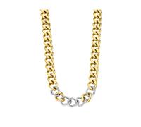 LOTUS STYLE Collana dorata da donna in acciaio inossidabile - Ciondolo con finitura lucida - Resistente all'acqua LS2252-1/3 - Collane da donna, regalo di compleanno, anniversario, San Valentino