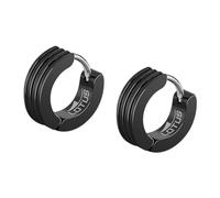 Lotus Style LS2154-4/2 - Orecchini da uomo in acciaio, No aplica, Argento, Perla