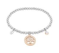 Lotus Style LS2171-2/4 Millennial Collection Bracciale Donna Acciaio, No aplica, Argento, zirconia blu
