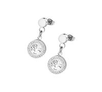 Lotus Style Orecchini donna acciaio albero della vita e strass - LS1869-4/1