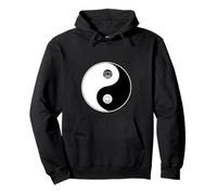 Lotus Tao Ying Yang Tai Chi Arti Marziali Felpa con Cappuccio