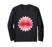 Lotus Yoga Posa Meditazione Arte Maglia a Manica