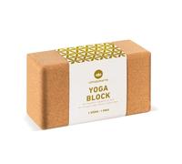 LOTUSCRAFTS Blocco yoga in sughero Supra Grip, mattoncino singolo o in confezione da 2, prodotto in modo ecologico in Portogallo, per yoga e pilates