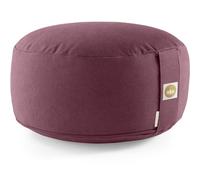 Lotuscrafts Cuscino da Meditazione, Altezza Seduta 15 cm, Modello Lotus Rotondo, Cuscino da Yoga, Cuscino Yoga, Fodera in Cotone Lavabile, Imbottitura in Farro, Certificato GOTS