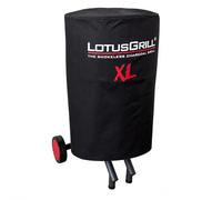 LotusGrill XL G435, copertura per barbecue con coulisse, traspirante e resistente ai raggi UV, protezione da pioggia, neve, gelo, polvere, polline e escrementi di uccelli, su misura LotusGrill