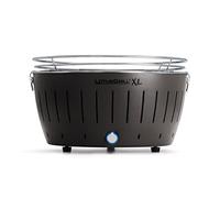 LotusGrill XL LG G435 U Barbecue con batterie e cavo di alimentazione USB, 43,5 x 25,7 cm, Antracite grigio