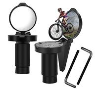 Lotvic Specchietto Bici, 2 Pezzi Specchietti Bici, 360° Regolabile Specchietti per Bicicletta, Specchietto Bici elettrica, Specchio per Bicicletta Convesso, per Scooter e Biciclette Elettriche