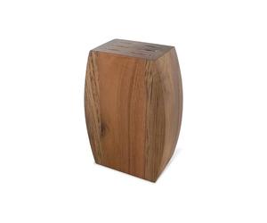 Lou Laguiole - Blocco per 6 coltelli da bistecca - Serge - legno di acacia - 9 cm x 5 cm x 12 cm