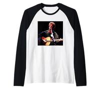 Lou Reed Cantante Velvet Underground 1997 Maglia con Maniche Raglan
