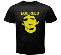 Lou Reed Rock Music T-Shirt Graphic Top Printed Shirt Short-Sleeve Tee Mens Size L
