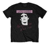 Lou Reed Walk On The Wild Side autorizzato Uomo maglietta