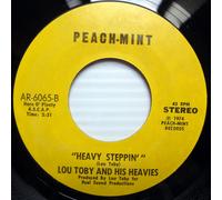 Lou Toby And His Heavies Funk 45 Pesante Steppin / Il Impeachment Story Mint