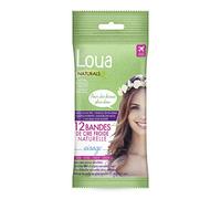 LOUA BIO BANDAS DEPILATORIAS FACIALES 12 UNIDADES