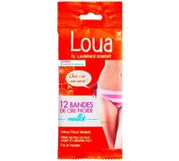 Loua Strisce Depilatorie Inguine 12 Pezzi - Strisce depilatorie