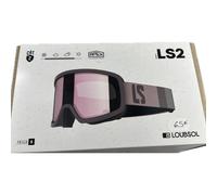 LOUBSOL LS2 Essenziale Ribes Categoria 2 TAGLIA S Maschera da Sci Touch Rosa Ora