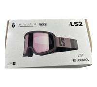 LOUBSOL LS2 Essenziale Ribes Categoria 2 TAGLIA S Maschera da Sci Touch Rosa Ora