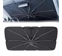 LOUCNAY Parasole Auto per Toyota Ipsum 2000-2009, Ombrello Parasole Pieghevole per Parabrezza Interni Macchina, Telo Proteggi Cruscotto Copriparabrezza dal Sole,A S(118 * 65cm)