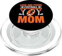 Loud And Proud American Football Mom PopSockets PopGrip per MagSafe