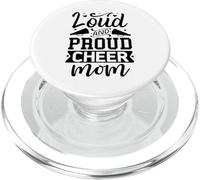 Loud And Proud Cheer Mom | cheerleader PopSockets PopGrip per MagSafe