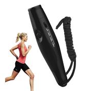 Loud Electronic Whistle, Black 3 Tone Alarm, 4 Inch Handheld Survival Tool with High Decibel Sound, Signal Device, Electric Whistle, Safety Tool for Pe Class Travel Hiking Camping Training