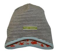 loud + proud Baby 711 - Berretto, unisex, Grigio (Grau (grau meliert)), 86/92