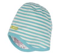 loud + proud Cappello da Bambina con Certificazione GOTS, Colore Ciano, 122/128, Ciano