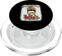 Loud & Proud Football Grandma - Panino disordinato sbiancato PopSockets PopGrip per MagSafe
