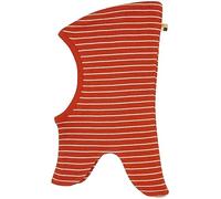 loud + proud LT1 Schlupfmütze Derby Rib, GOTS Zertifiziert, Passamontagna Unisex - Bimbi 0-24, Terracotta,