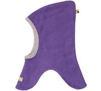 loud + proud LT1 Schlupfmütze Fleece, GOTS Zertifiziert, Passamontagna Unisex - Bimbi 0-24, Violet,