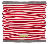 loud + proud Sciarpa Tubolare Reversibile, certificata GOTS, Pomodoro, Taglia Unica Unisex-Bambini e Ragazzi