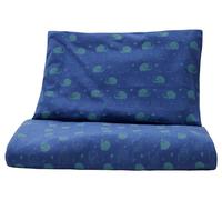 loud + proud Set di biancheria da letto per bambini, in cotone biologico, 100 x 135 cm, cuscino 40 x 60 cm, certificato GOTS