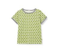 loud + proud T-Shirt con Stampa Balena certificata GOTS, Muschio, 98 cm-104 cm Unisex-Bambini e Ragazzi