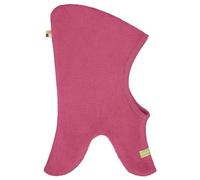 loud + proud Wende-Schlupf aus Baumwoll-Fleece, GOTS Zertifiziert Passamontagna, Rosso, 39-41 Bambina
