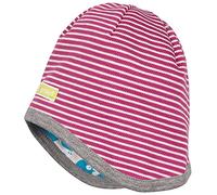 loud + proud Wendemütze aus Bio Baumwolle, GOTS Zertifiziert Cappellopello, Viola (Orchid Oro), 47 (Taglia Produttore: 98/104) Unisex-Bimbi