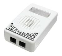 Loud Sound Telephone Ring Ringer Amplifier Volume Enhancer with Light Flasher for Landline Telephone New Arrival
