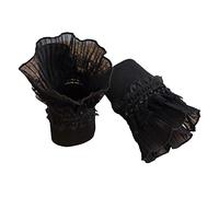 LoudSung MESSKRIST SHANDS fiori volant maniche false pizzo creato polsino staccabile maniche false per le donne e le ragazze, 22