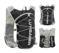 LOUEBICA Uomo e Donna Running Vest Backpack, Uno Zaino Da Ciclismo Leggero e Traspirante, Adatto Per Escursioni, Corsa e Ciclismo Come Zaino Quotidiano