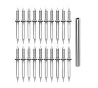 Loufy 200 fili a doppia testa, chiodo senza cuciture, chiodi senza traccia, chiodi ad angolo singolo