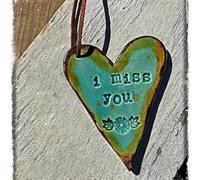 Loufy Decorazione dell'amicizia - Infermiera dell'anima, ornamento fatto a mano per la migliore amica, a forma di individuale, facile da usare