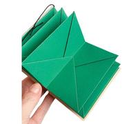 Loufy Porta Carte di Sconti di Diploma, Scatola di Carte Regalo, Portamonete in Legno, Fai da te per Bambini, Festa di Laurea, Liquido Rosso, verde