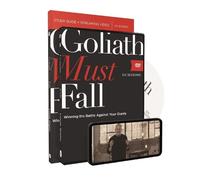 Louie Giglio Goliath Must Fall Study Guide with DVD (Tascabile)