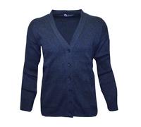 Louie James Cardigan Classico In Cotone Misto Da Uomo 2XL-6XL, 3 Colori